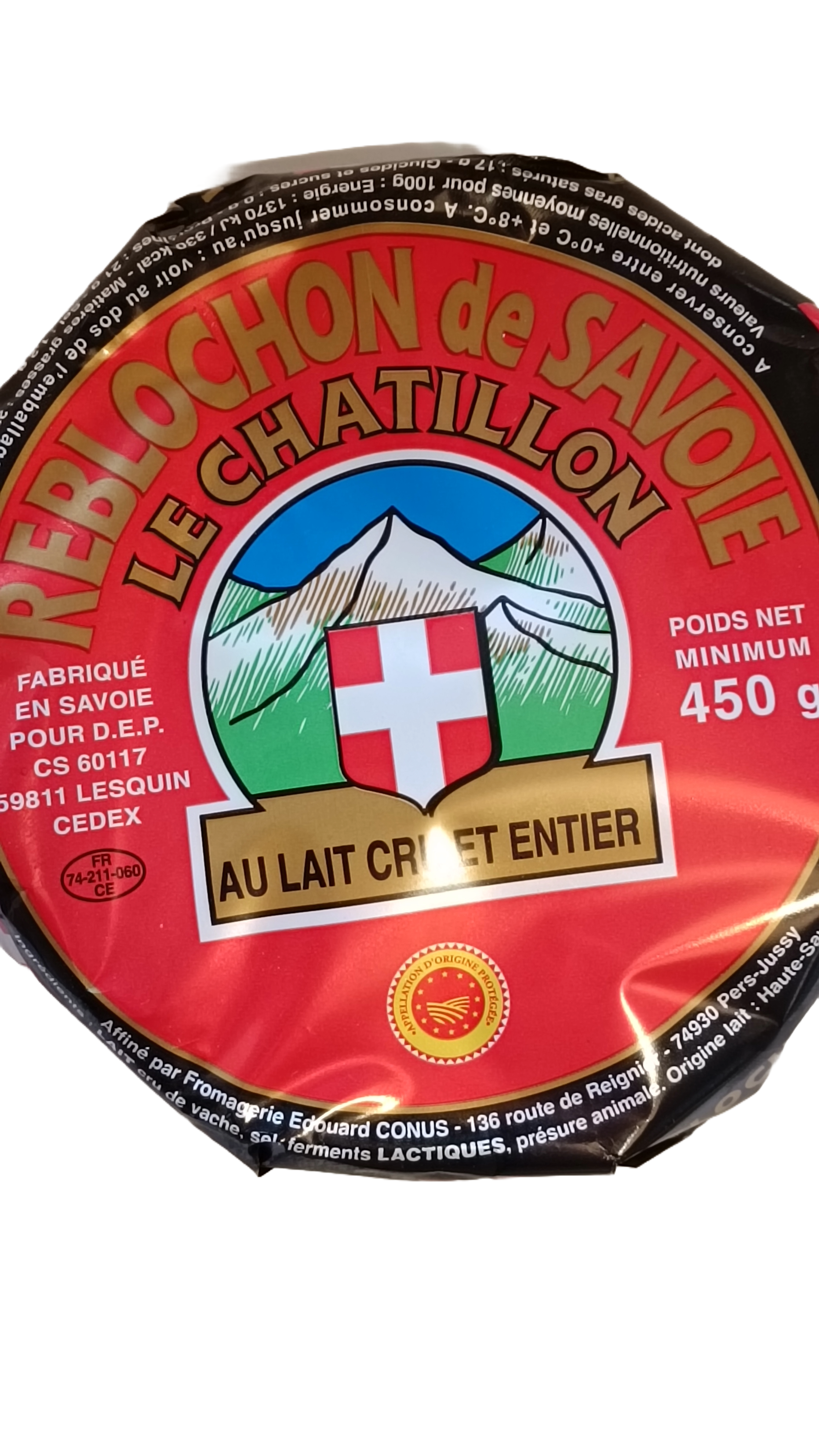 Reblochon de Savoie Le Chatillon